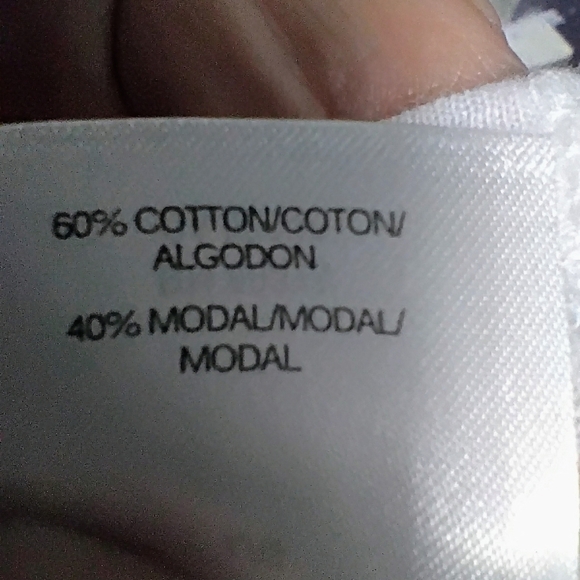 Women's Lucky Brand Cotton Modal Round Neck Short Sleeve Basic T Floral Size L - Picture 8 of 11